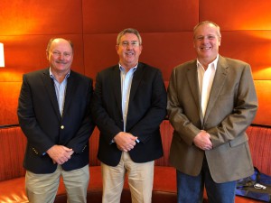 National Peanut Board 2018 officers pictured are (l-r) Andy Bell, Georgia, secretary; Dan Ward, North Carolina, vice-chairman; and Greg Gill, Arkansas, chairman. Not pictured: Peter Froese Jr., Texas, treasurer.